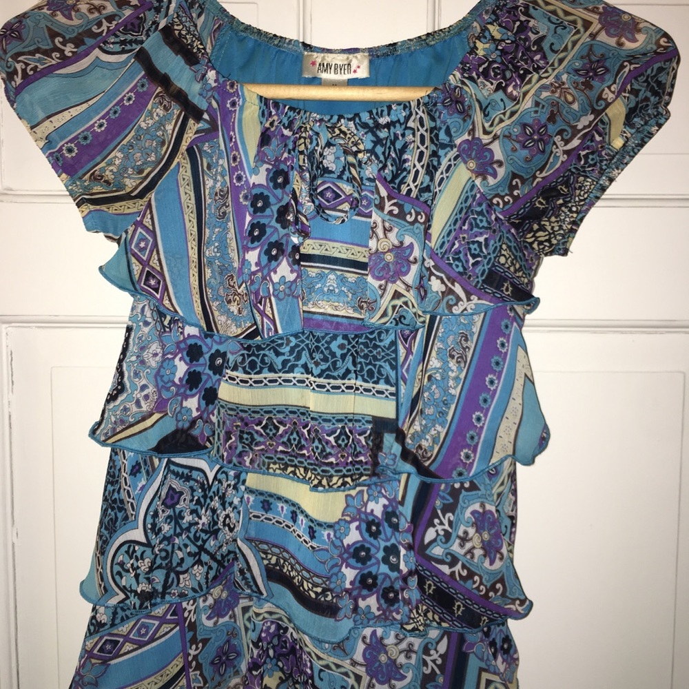 Beautiful blue blouse